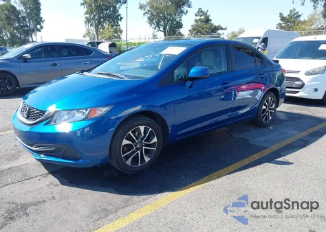 2013 Honda Civic Ex from USA, damaged, VIN 2HGFB2F84DH509816